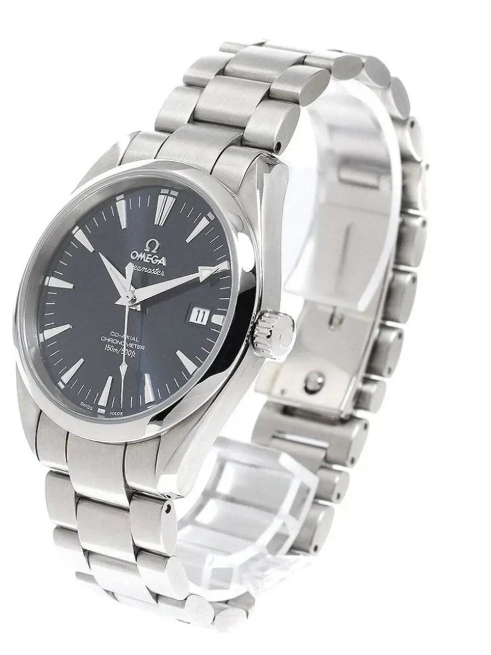 OMEGA Seamaster Aqua Terra Date Navy Dial Automatic Men's Watch_966529